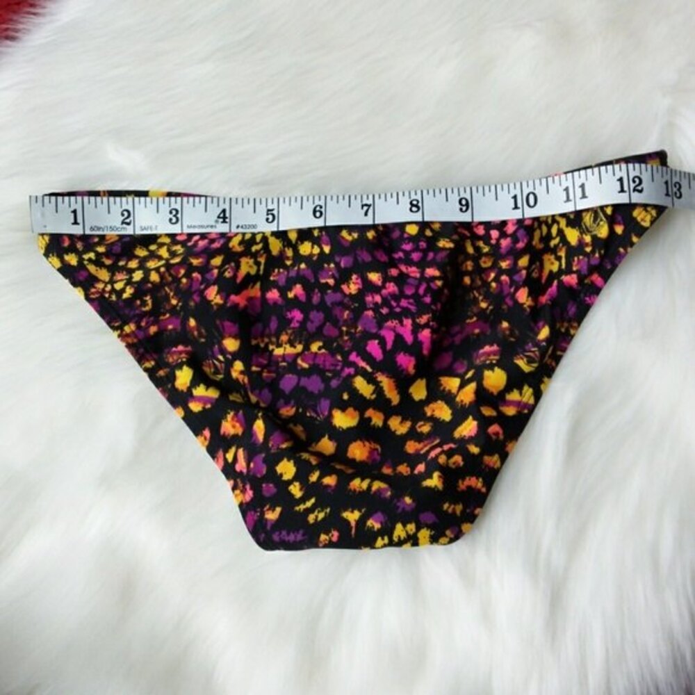 Volcom Miss Mod Multicolor Bikini Bottom Xs - image 5